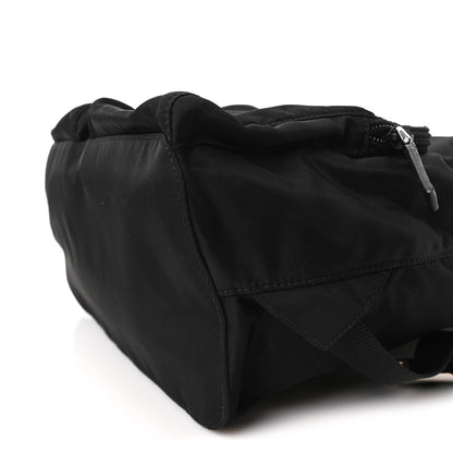 Prada Tessuto Nylon Saffiano Vela Backpack Black 10 of 10