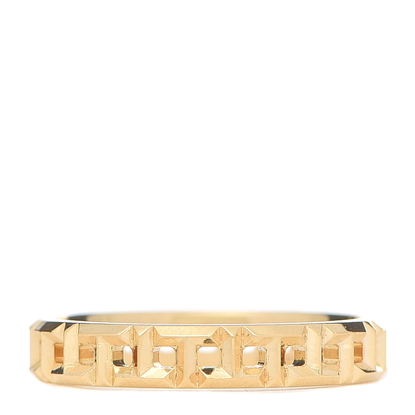 18K Yellow Gold T True Narrow Ring 53 6.25