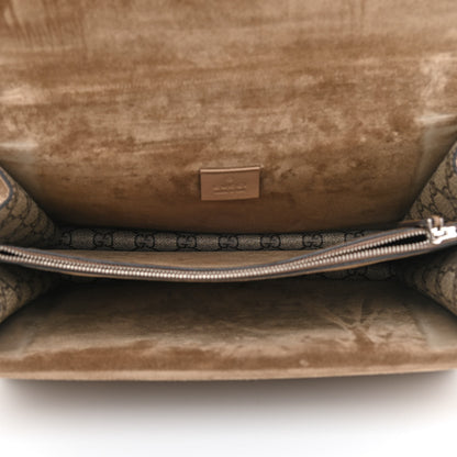 Gucci GG Supreme Monogram Medium Dionysus Shoulder Bag Taupe 5 of 9
