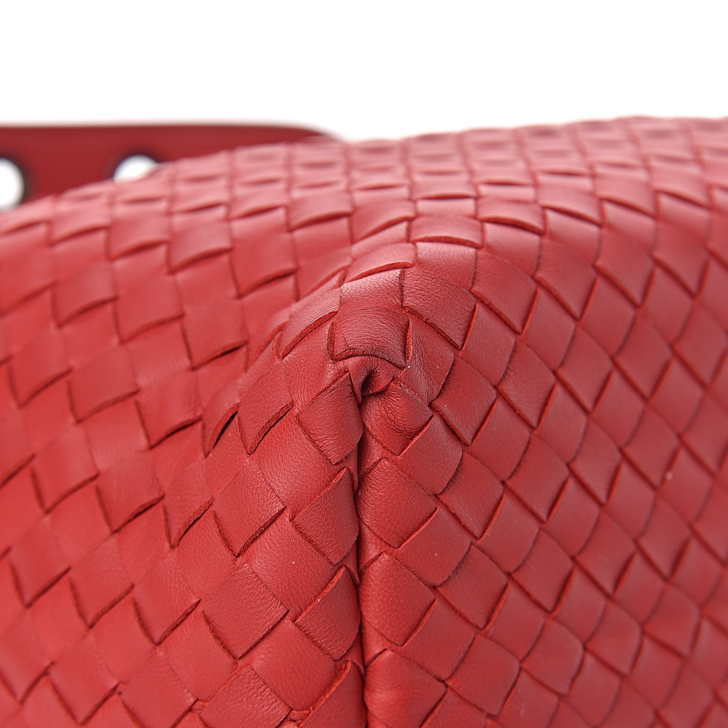 Bottega Veneta Nappa Intrecciato Small Bella Tote Red 8 of 12