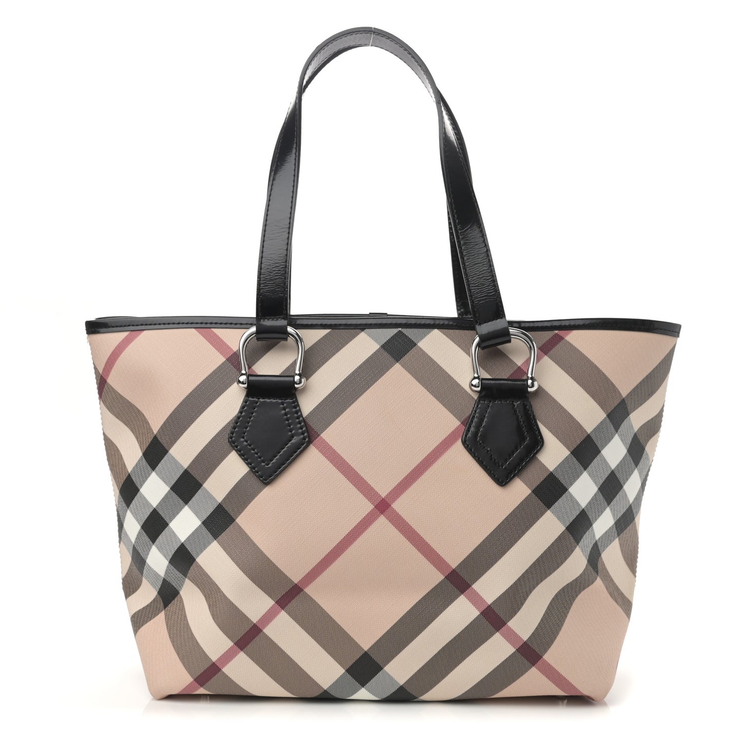 Nova Check Tote Black