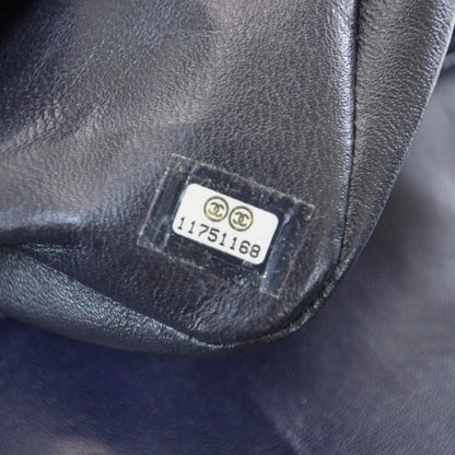 Chanel Crackled Patent Jumbo Flap Navy Blue 11 of 11
