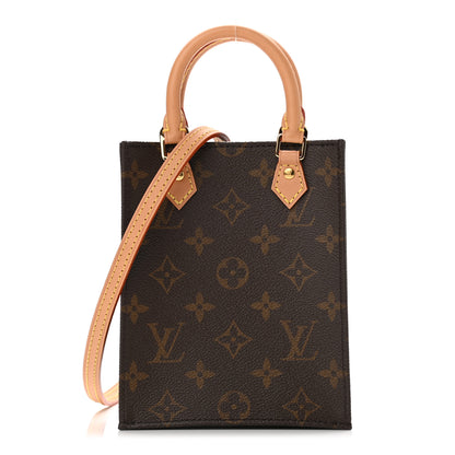 Louis Vuitton Monogram Petit Sac Plat 1 of 10