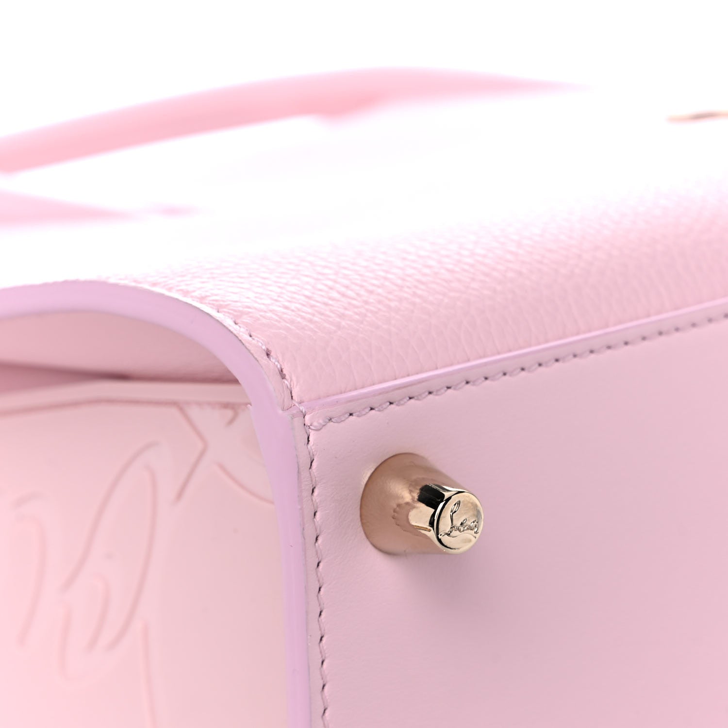 Christian Louboutin Calfskin Spikes Loubinthesky Medium Paloma Pink 10 of 12