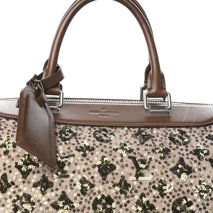 Louis Vuitton Sequin Monogram Sunshine Express Speedy Kaki 12 of 13