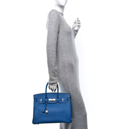 Hermes Epsom Birkin 35 Mykonos 2 of 11