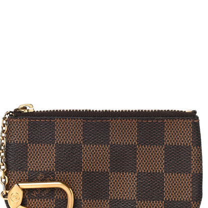 Louis Vuitton Damier Ebene Key Pouch 7 of 9