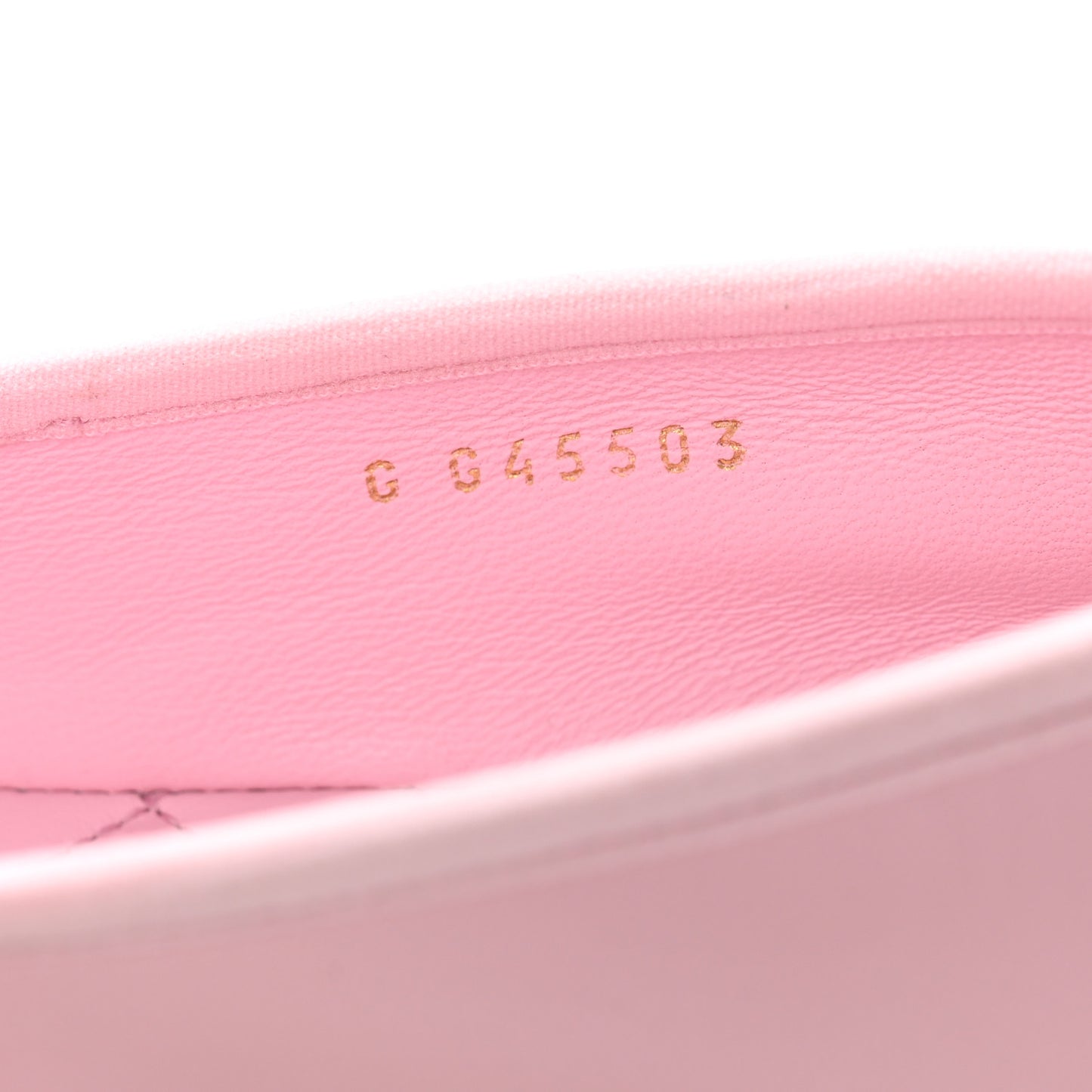 Lambskin Mary Jane Flats 37.5 Light Pink