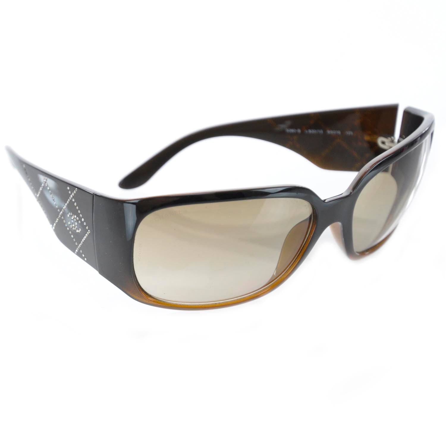 Chanel Crystal CC Logo Sunglasses 5080 1 of 13