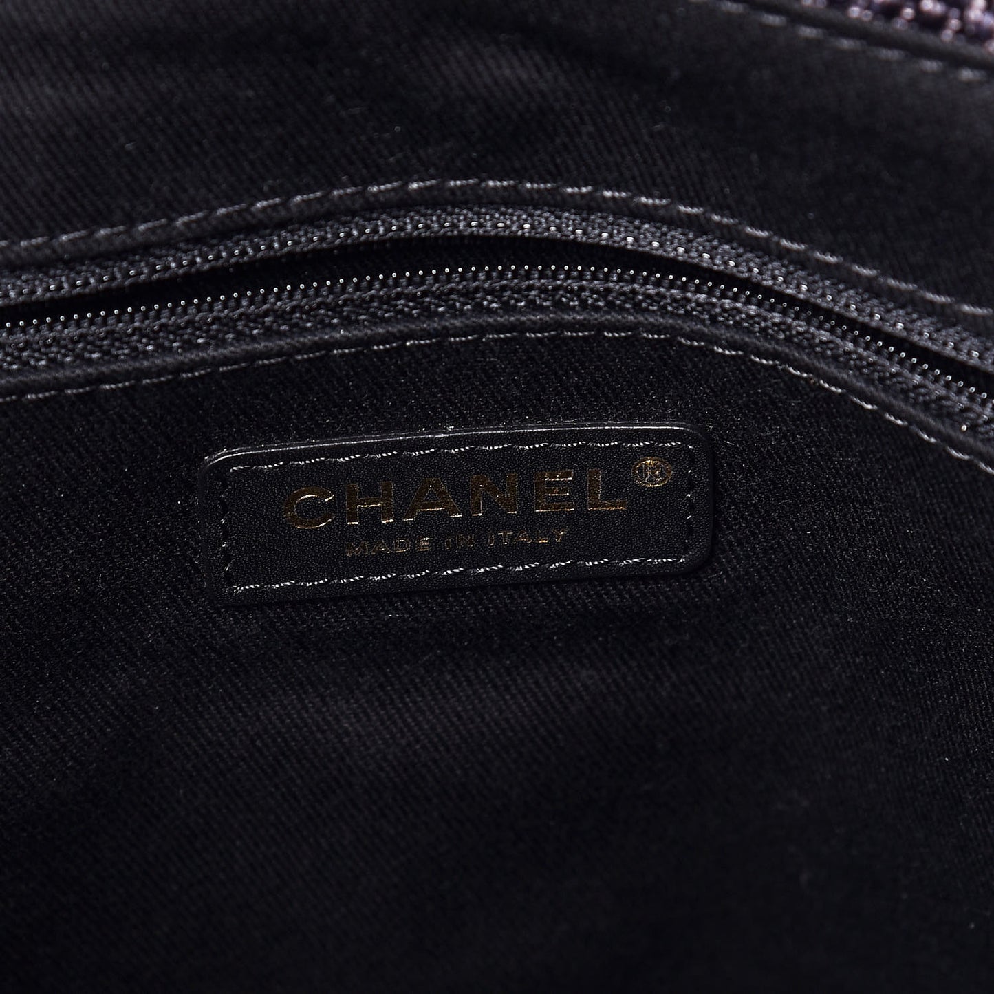 Woven Straw Raffia Large Deauville Tote Black