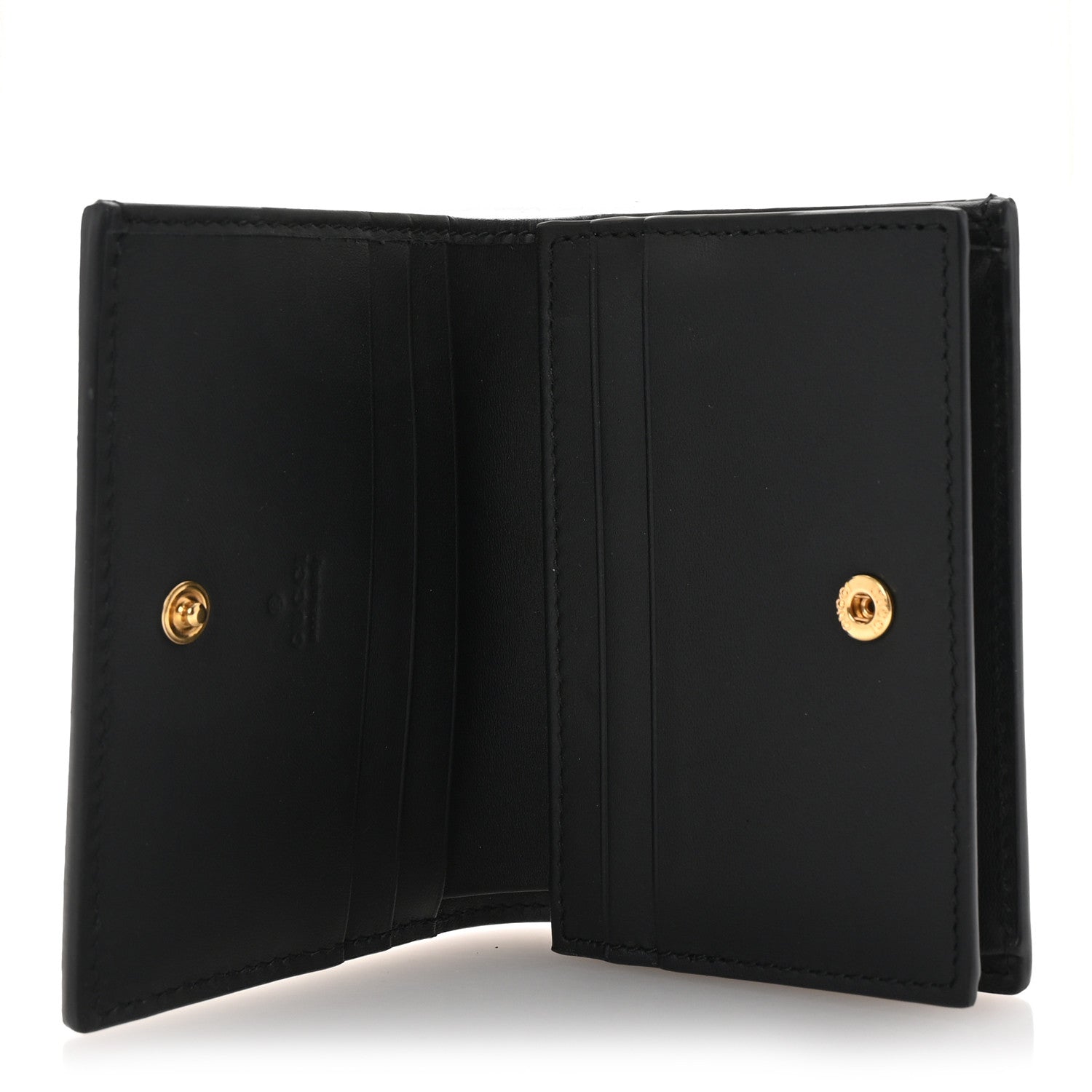 Gucci GG Supreme Monogram Bee Print Card Case 5 of 8