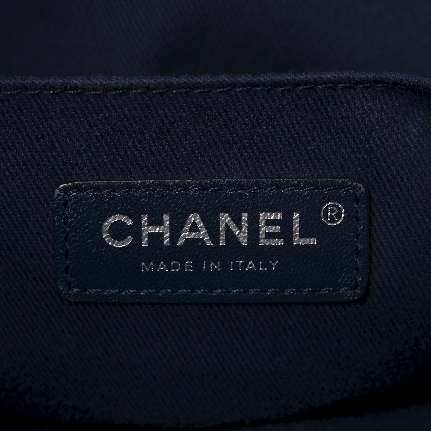 Chanel Grained Calfskin Large Neo Executive Shopper Tote Dark Blue 6 of 10