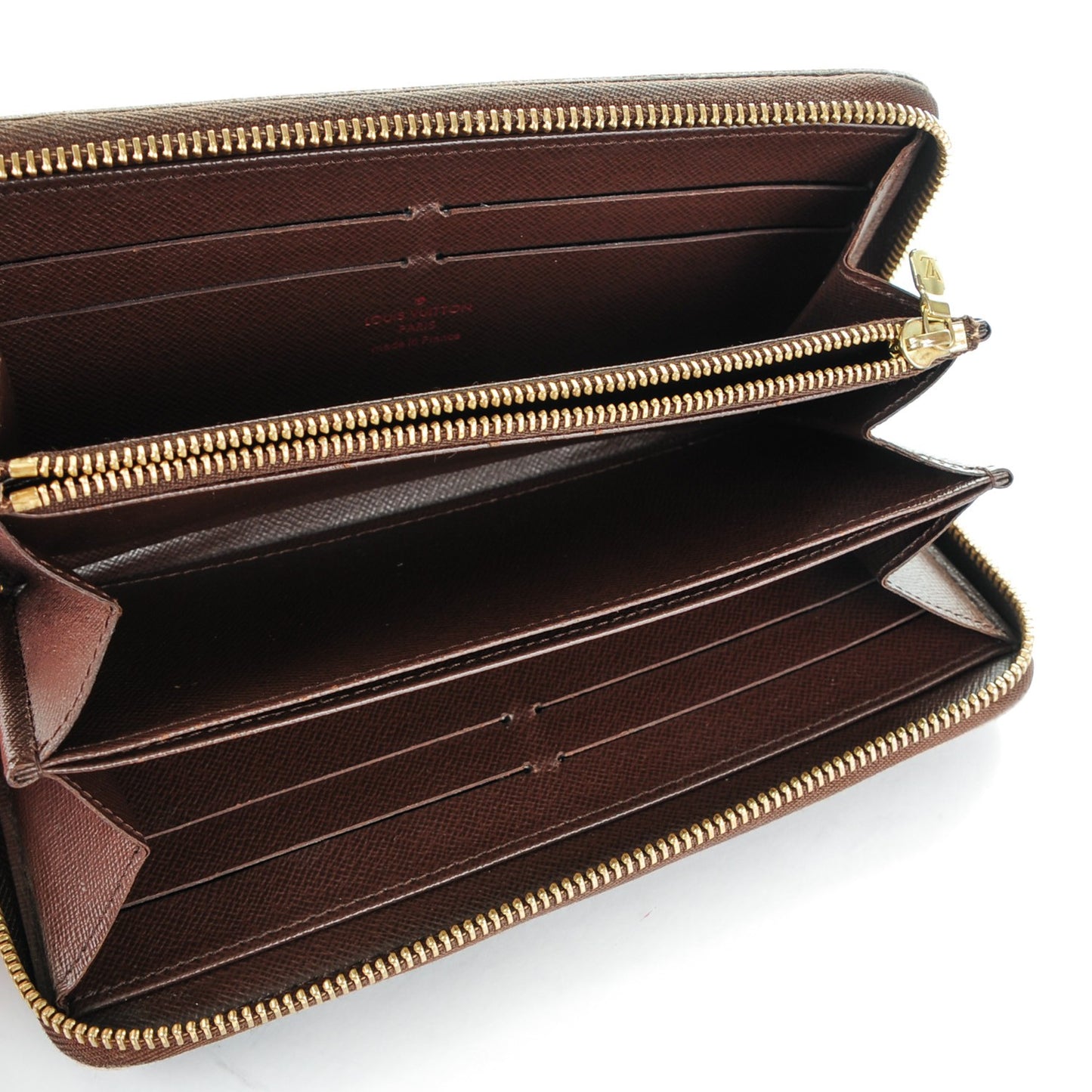 Damier Ebene Zippy Wallet