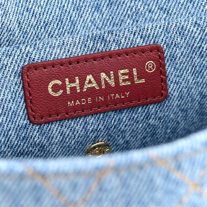 Chanel Denim Mini Souplissimo Flap Blue 6 of 11