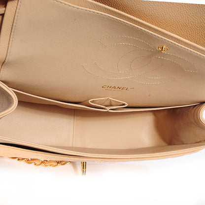 Chanel Caviar Jumbo Double Flap Beige Clair 6 of 9
