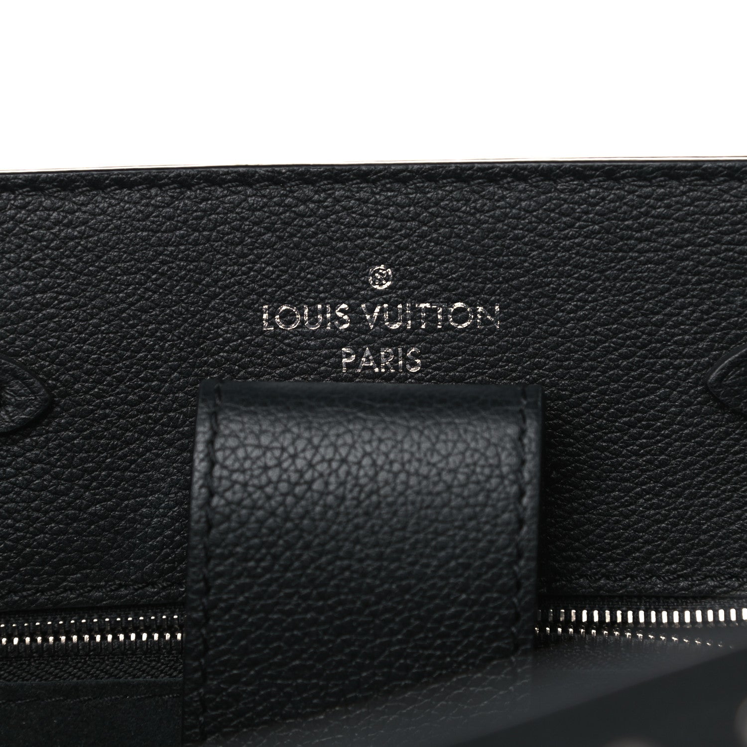 Louis Vuitton Soft Calfskin Lockme Studs Bucket Black 9 of 16