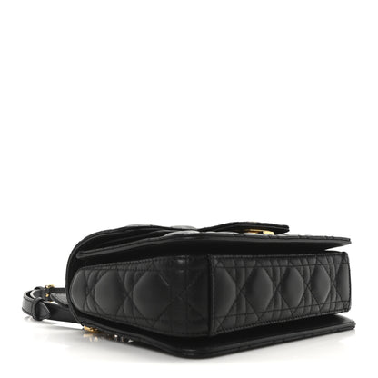 Christian Dior Calfskin Cannage Small Dior Jolie Top Handle Black 4 of 11