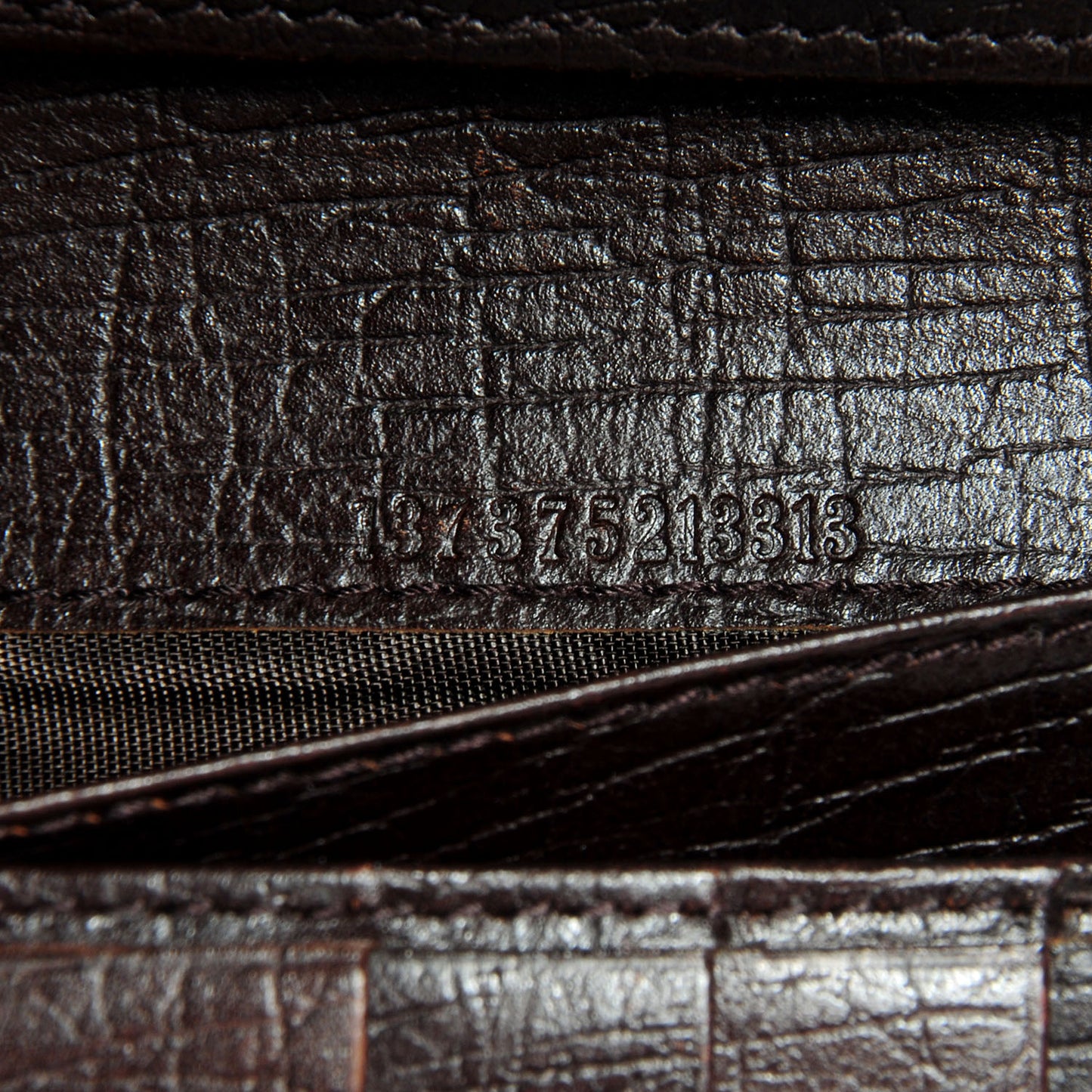 Monogram Hasler Continental Wallet Dark Brown