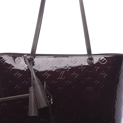 Louis Vuitton Vernis Long Beach MM Amarante 9 of 9