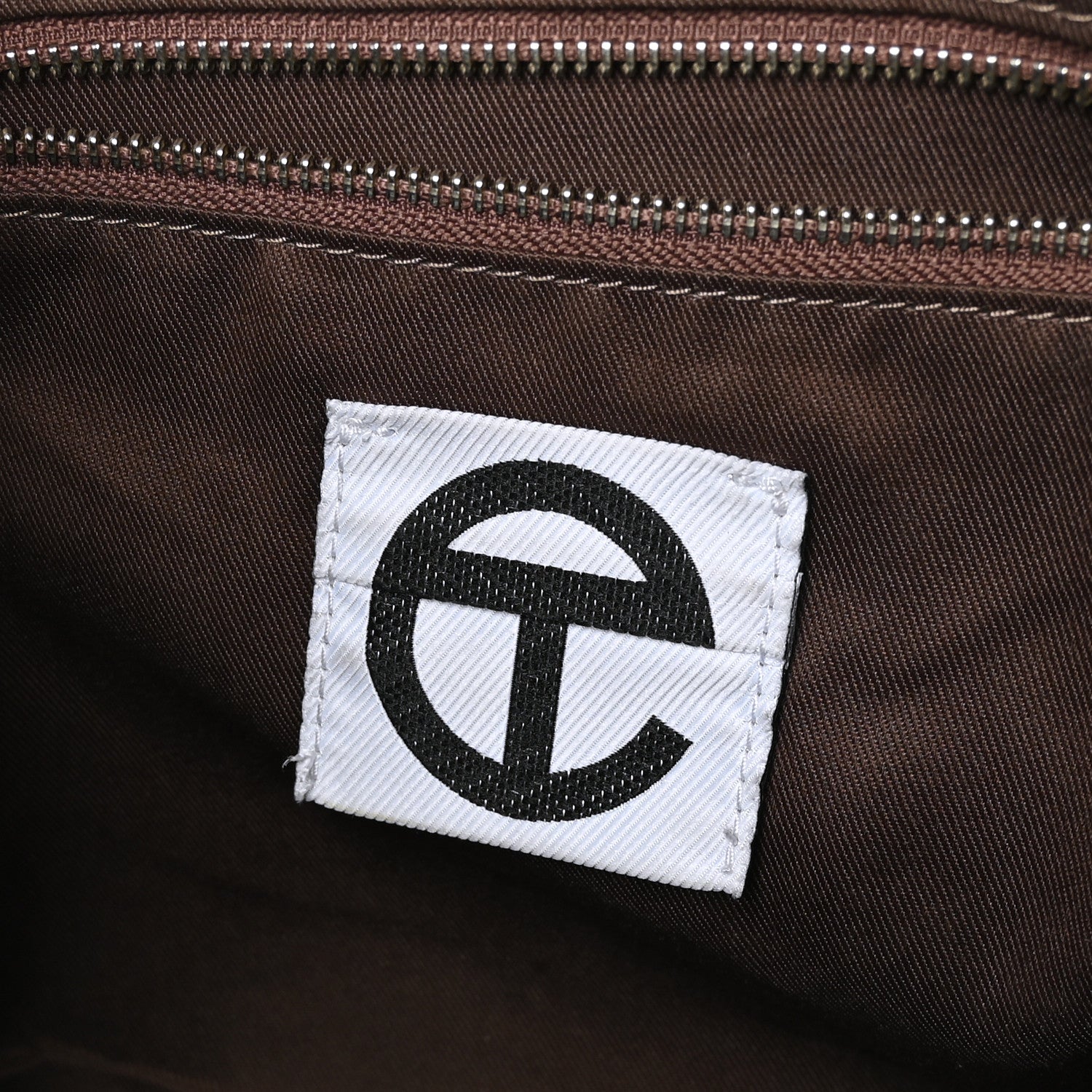 Telfar Vegan Leather Medium Shopping Bag Chocolate 6 of 8