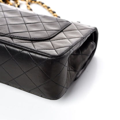 Chanel Lambskin Quilted Small Double Flap Black 14 of 16