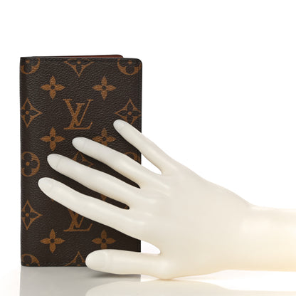 Louis Vuitton Monogram Checkbook Holder Case Wallet 2 of 9