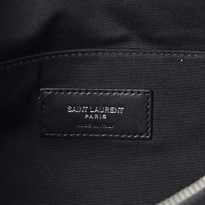 Saint Laurent Calfskin Monogram Belt Bag Black 6 of 10