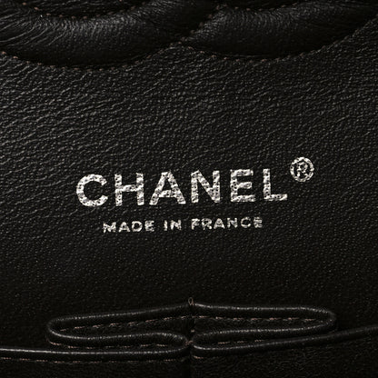 Chanel Lambskin Quilted Medium Double Flap Dark Brown 6 of 11