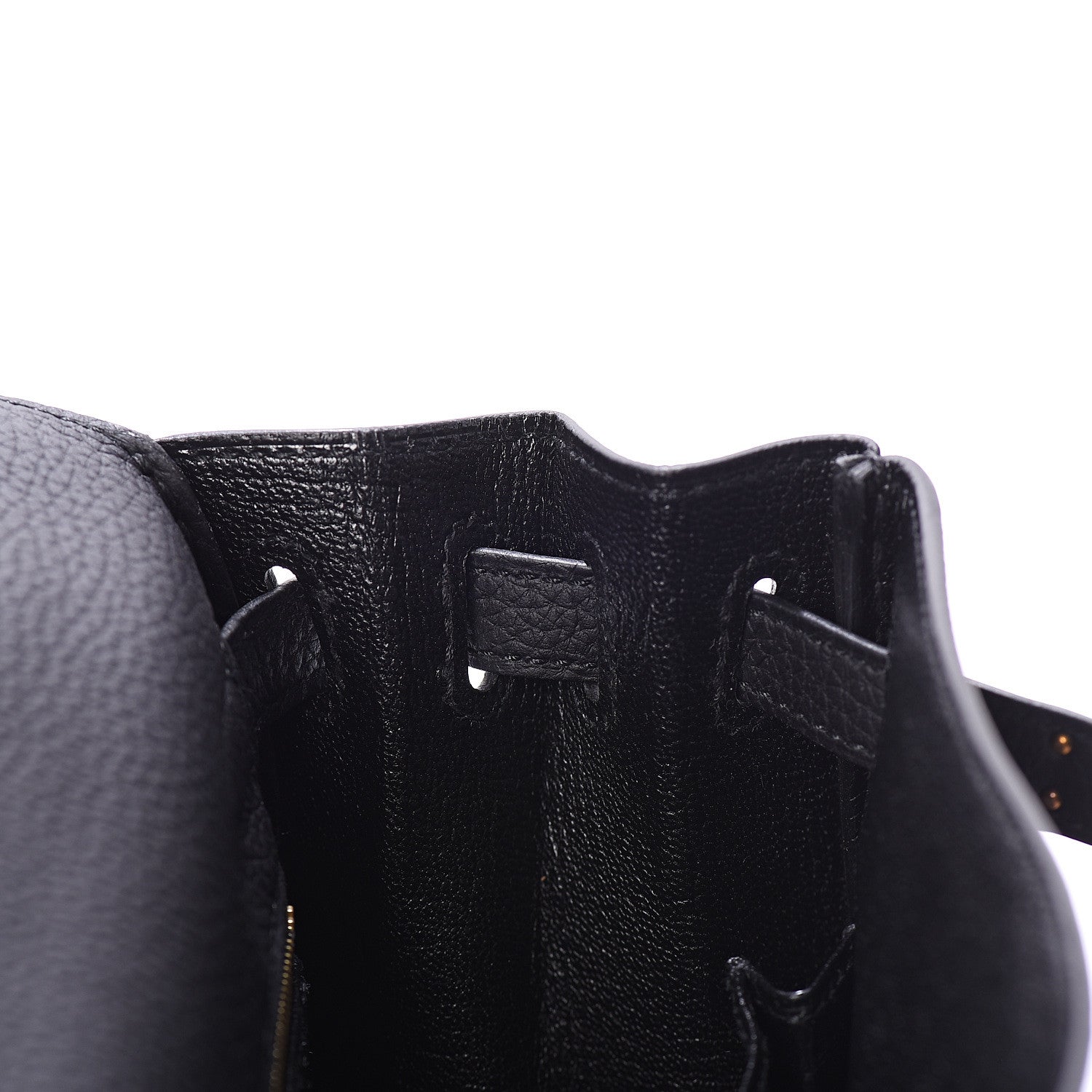 Hermes Togo Kelly Retourne 25 Black 18 of 31
