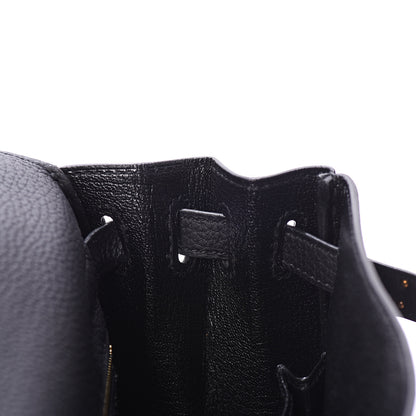 Hermes Togo Kelly Retourne 25 Black 18 of 31