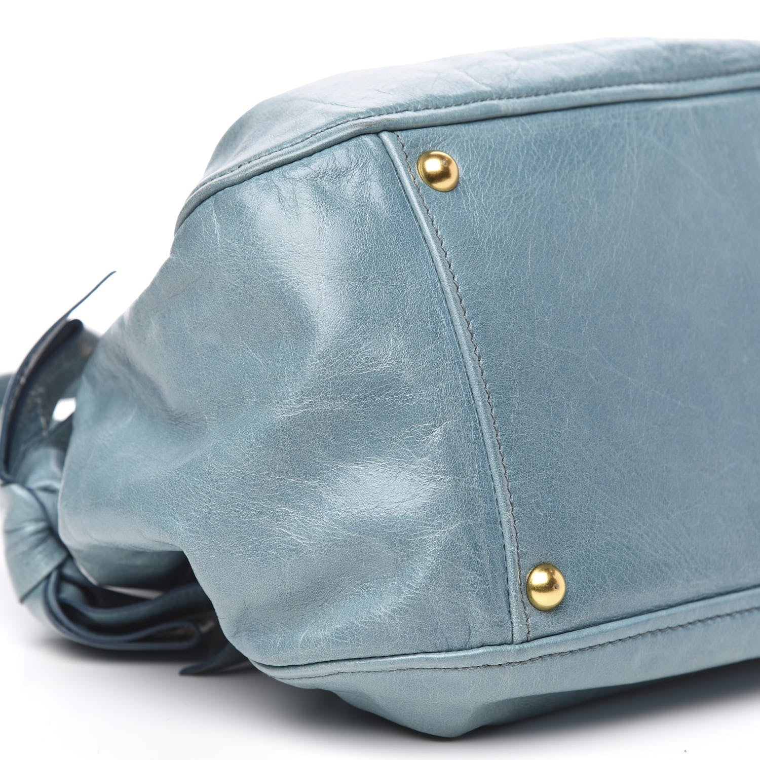 Miu Miu Vitello Shine Tote Mare 9 of 13