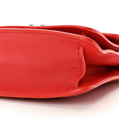 Chanel Goatskin Quilted Small CC Box Flap Red 10 of 10