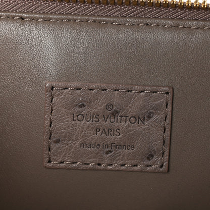 Louis Vuitton Ostrich Alma PM Gris 6 of 10