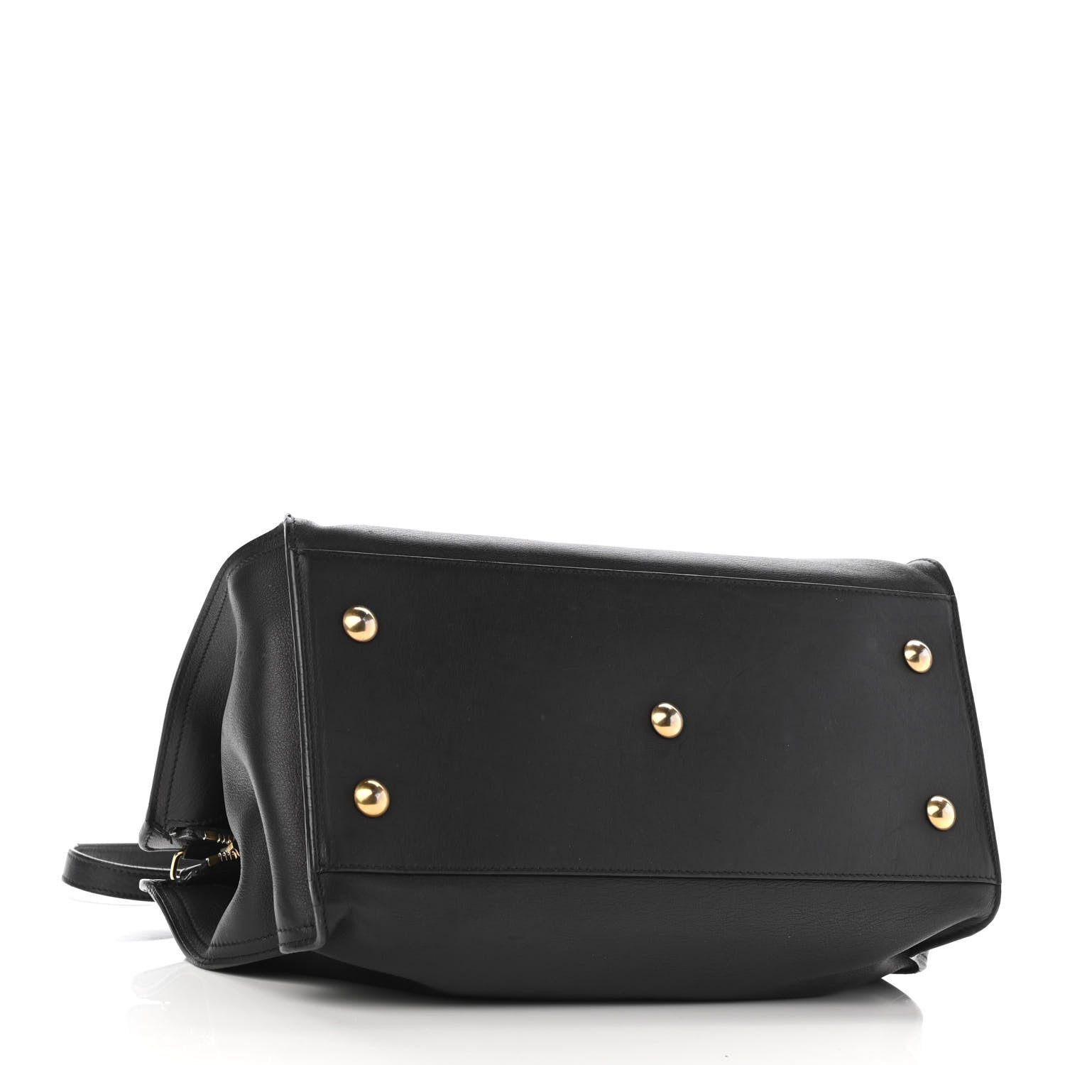 Saint Laurent Calfskin Small Classic Y Cabas Navy Blue 4 of 11