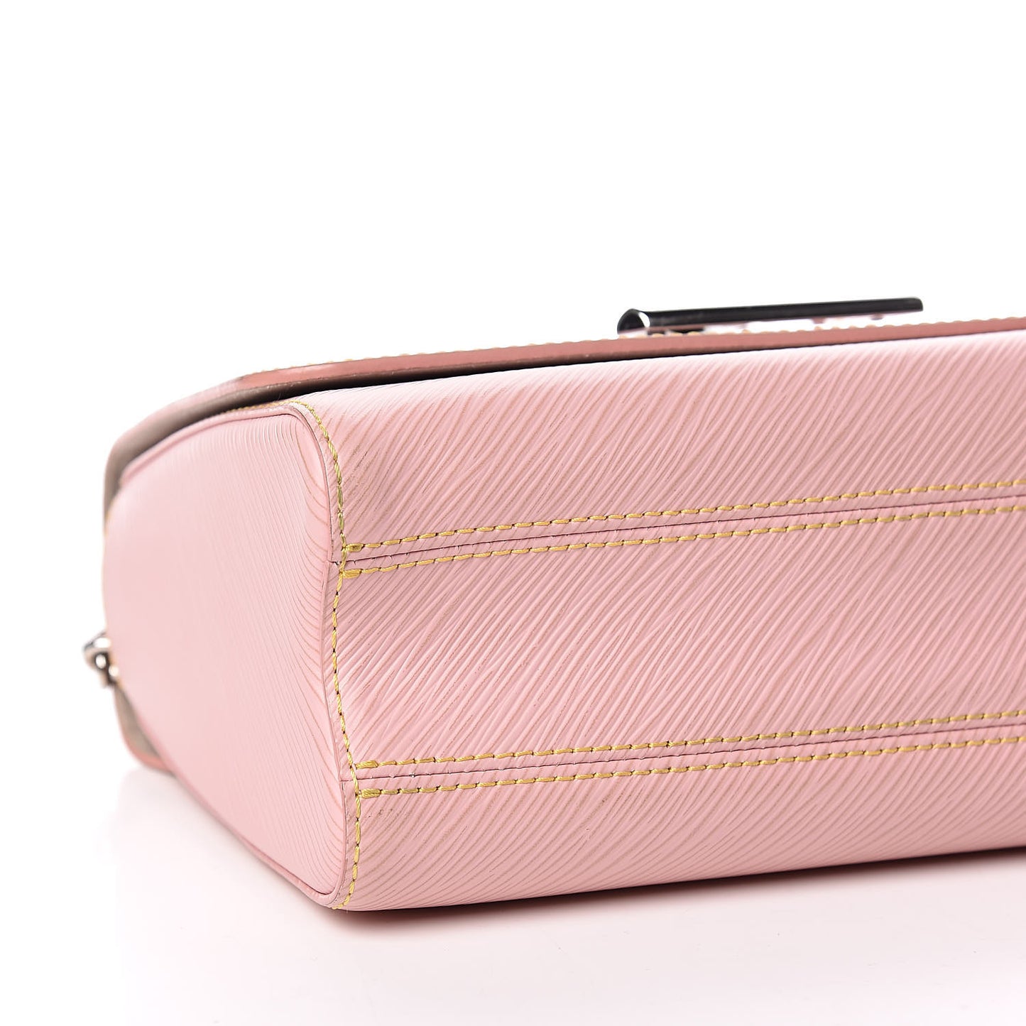 Epi Twist Shoulder Bag MM Rose Ballerine