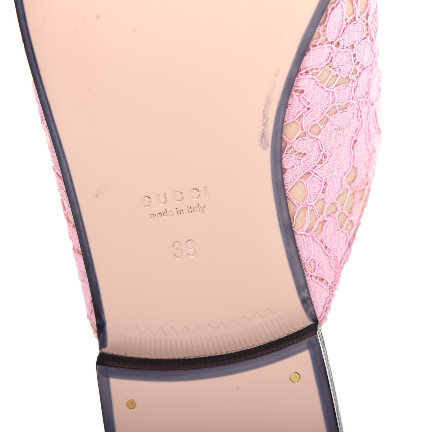 Lace Malaga Kid Womens Princetown Slippers 39 Sugar Pink Skin Rose