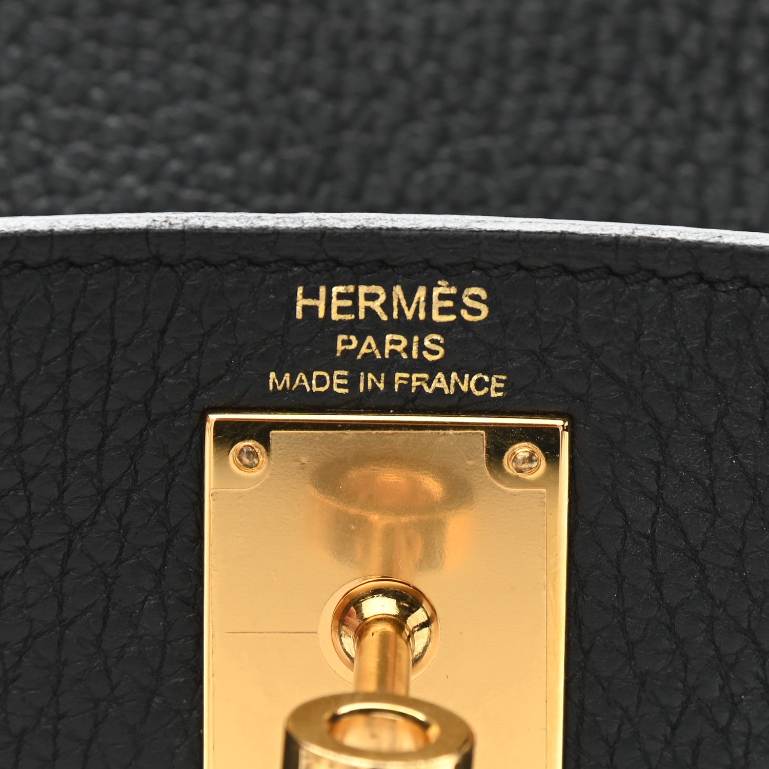 Hermes Taurillon Clemence Kelly Ado Backpack Black 6 of 9