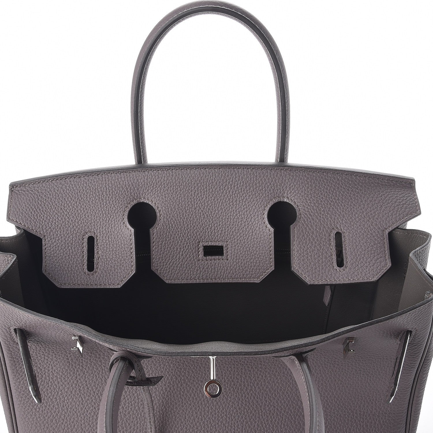 Hermes Togo Birkin 30 Etain 9 of 31