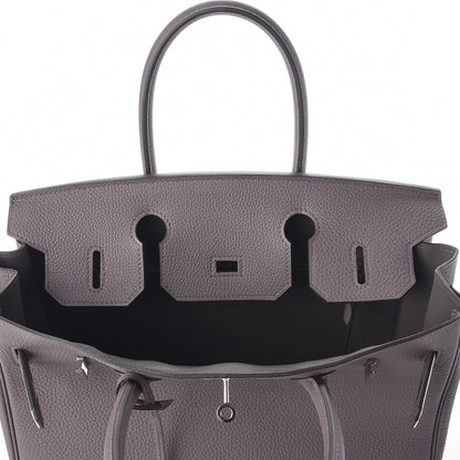 Hermes Togo Birkin 30 Etain 9 of 31