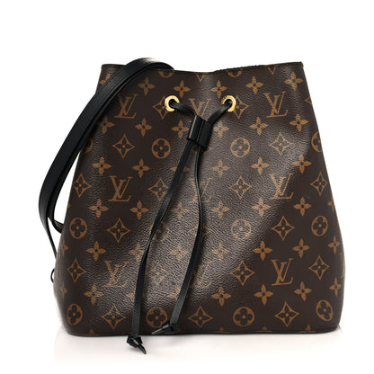 Louis Vuitton Monogram Neonoe MM Black 1 of 13