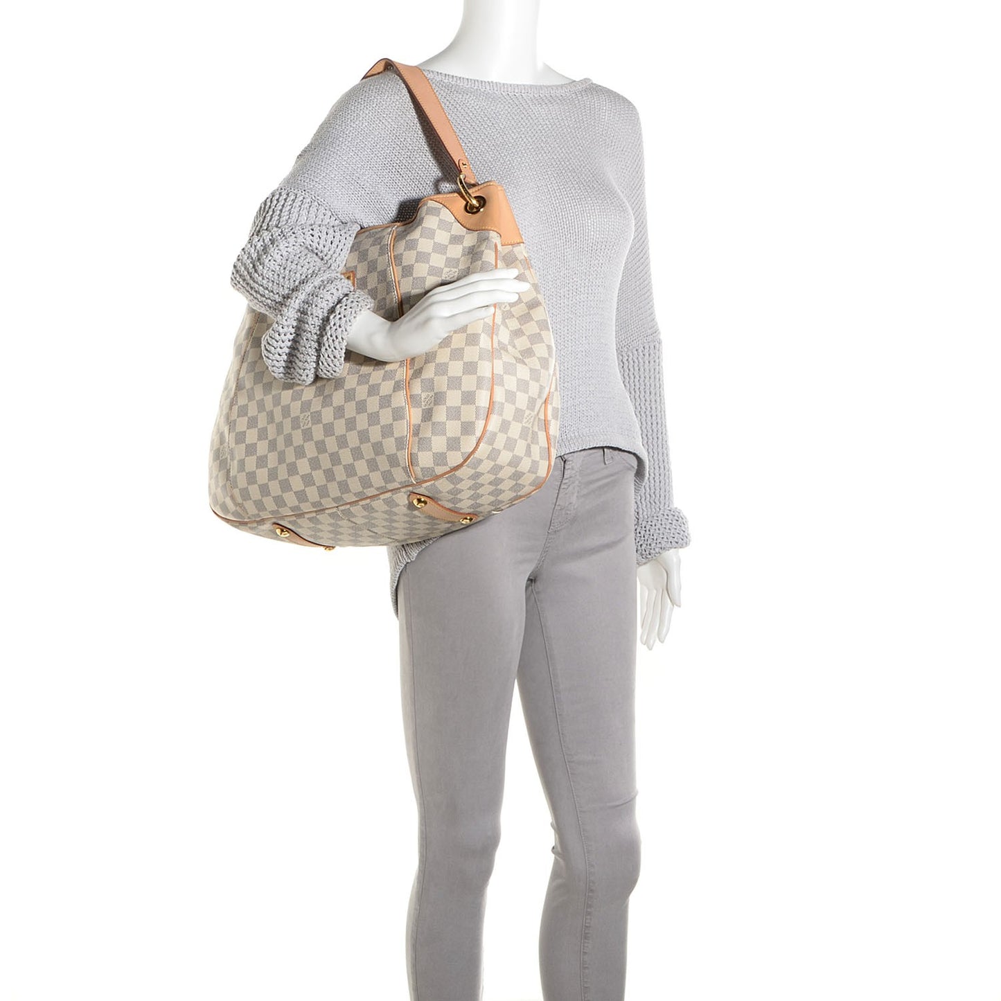 Damier Azur Galliera GM