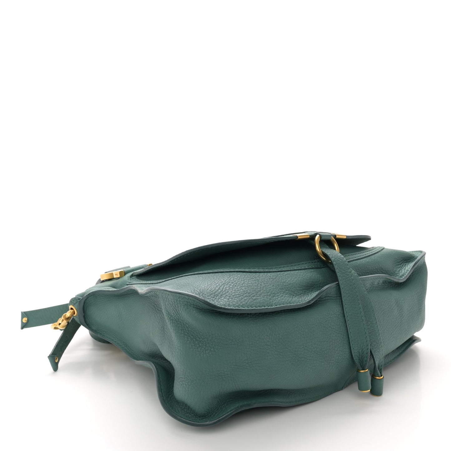 Calfskin Medium Marcie Satchel Emerald