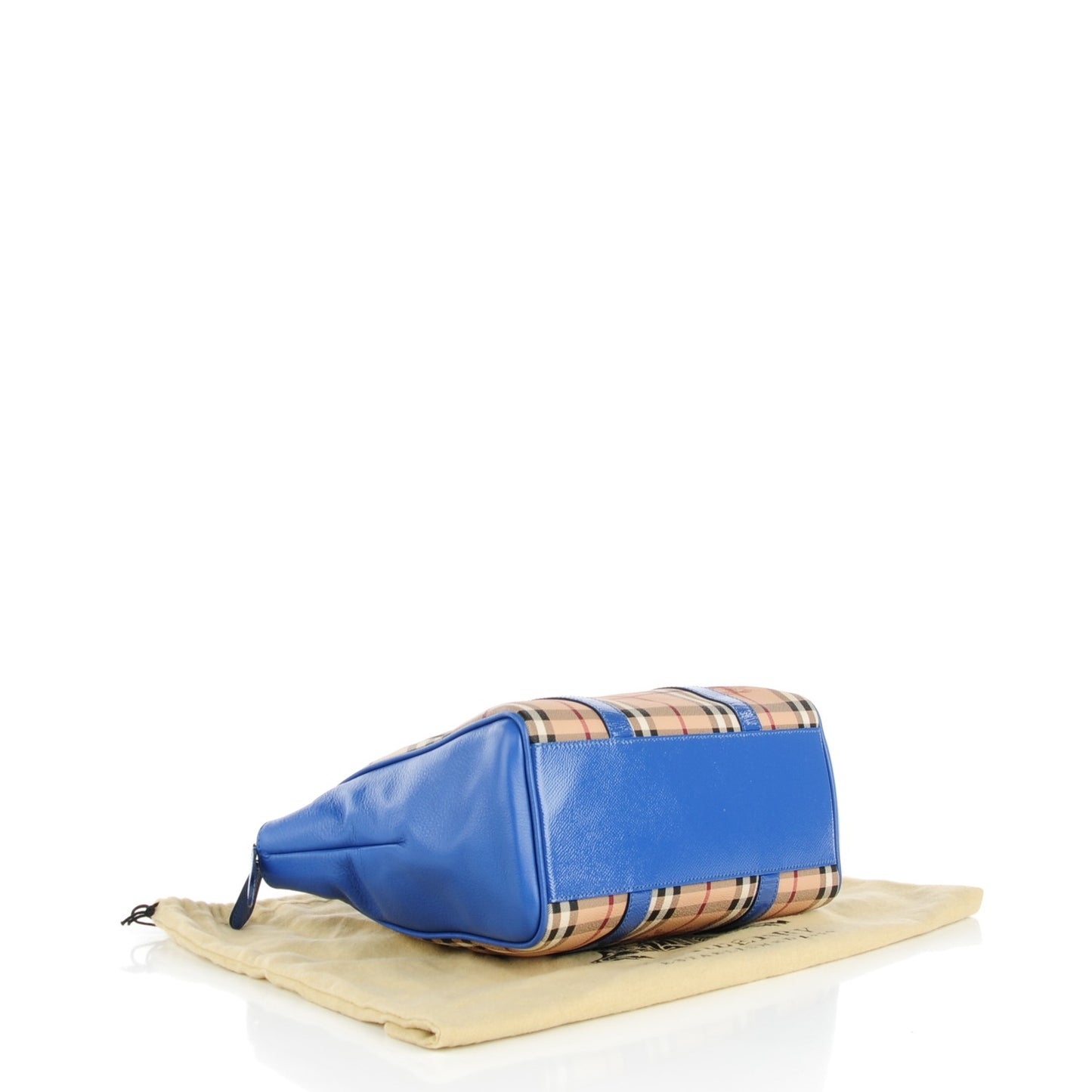 Haymarket Check Medium Chatton Tote Light Steel Blue