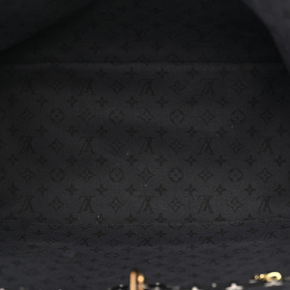 Louis Vuitton Monogram Giant Crafty Neverfull MM Creme Rouge Black 10 of 21