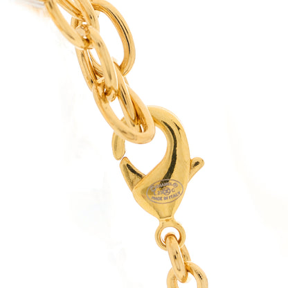 Chanel Metal Crystal CC Marquise Choker Gold 3 of 3