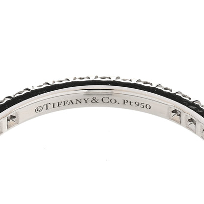 Tiffany Platinum Diamond .42ctw Soleste Eternity Band Ring 58 8.5 4 of 4