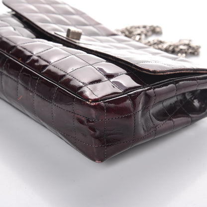 Chanel Patent Chocolate Bar Mademoiselle Flap Burgundy 13 of 18