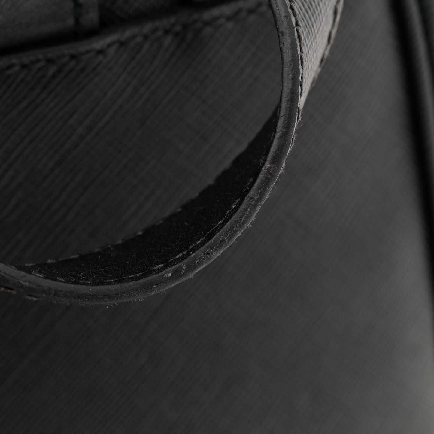 Saffiano Sling Backpack Black