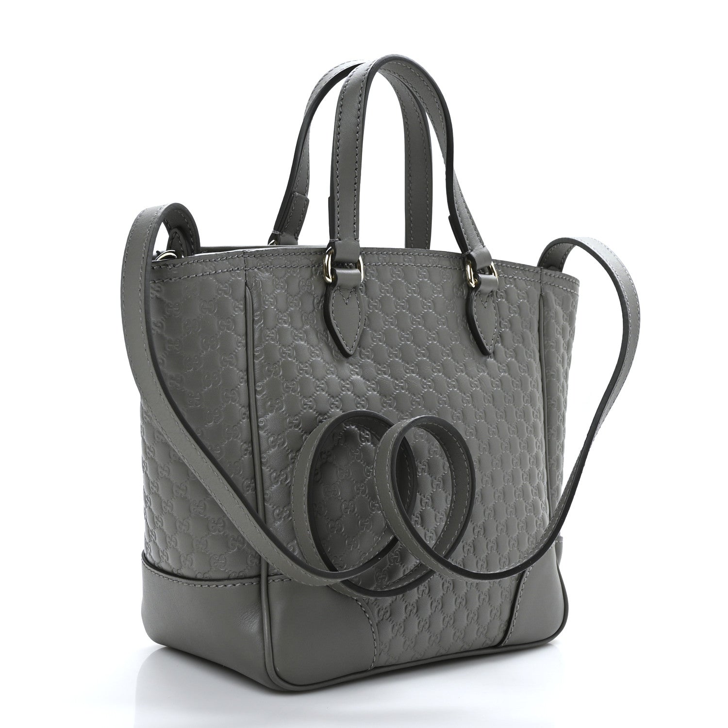 Gucci Microguccissima Small Bree Tote Graphite 3 of 9