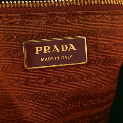 Prada Saffiano Large Galleria Double Zip Tote Bacca 6 of 10
